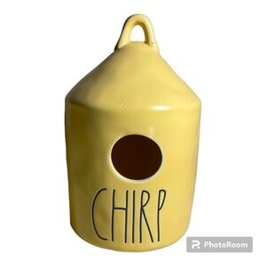 Rae Dunn CHIRP birdhouse